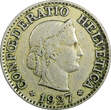10 Rappen SWITZERLAND Copper-Nickel 1927 B  KM# 27 (23 467) Uncertified