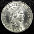 10 Rappen Switzerland Copper-Nickel 1957 B  Better Date GEM BU KM# 27 (23 962) Uncertified