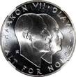 25 Kroner Norway Olav V Silver 1970  NGC MS66 Anniversary of Liberation KM#414(2)