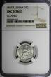 Vietnam 10 Cents French Indo-China Silver 1937  1 Year Type NGC UNC DETAILS KM# 16.2 (4) NGC unz DETAILS KM