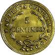5 Centimos COSTA RICA Brass 1936 