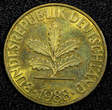 10 Pfennig Germany - Federal Republic 1988 F  Stuttgart Mint KM# 108 (22 729) Uncertified