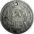 2 Soles Bolivia Silver Proclamation  1855 Cordoba Issue Potosi Mint (6652) Uncertified
