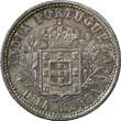 India-Portuguese Carlos I Silver 1903 1 Rupia Mintage- 200,000 Ch.XF KM# 17 (7) Uncertified