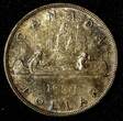 1953 $ 1953 CANADA Silver 1.00 Dollar Flashy PL Nice Toned KM# 54 (28 107) Uncertified