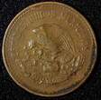20 Centavos Mexico ESTADOS UNIDOS MEXICANOS Bronze 1951 Mo  SCARCE DATE KM#439(5) Uncertified