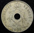 25 Centimes BELGIUM Albert I Copper-Nickel 1928  Legend in Dutch KM# 69 (654) Uncertified