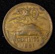 20 Centavos Mexico ESTADOS UNIDOS MEXICANOS Bronze 1951 Mo  SCARCE DATE KM#439(3) Uncertified