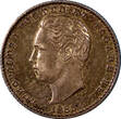 100 Reis Portugal Luiz I Silver 1886  Choice XF Nice Toned Mintage-750,0 KM510(3) Uncertified
