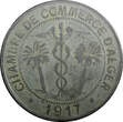 10 Centimes ALGERIA Zinc 1917  30 mm XF KM# TnA7 (23 180 ) Uncertified