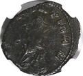 Denarius 253 -268 AD ROMAN.Gallienus AD 253-268 BI Double- / Rev. Mars NGC (082)