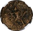 Denarius 253 -268 AD ROMAN.Gallienus AD 253-268 BI Double- / Rev. Mars NGC (026)