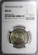 POLAND 1973 20 Złotych 1st Year Type Kremnica mint.BETTER DATE NGC MS64 Y# 67(2)