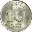10 Öre Sweden Gustaf V (1907-1950) Silver 1938 G  GEM BU KM# 780 (22 073) Uncertified