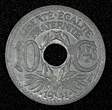 10 Centimes FRANCE Zinc 1941  WWII Issue UNC KM# 897 (27 397) unz