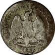 10 Centavos Mexico Silver 1883 Pi H  San Luis Potosi VERY RARE DATE KM#403.9 (82) Uncertified