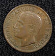 1 Centesimo Italy Vittorio Emanuele III Bronze 1904 R  KM# 35 (22 487) Uncertified