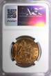 United Kingdom 1 Penny GREAT BRITAIN George V Bronze 1935  NGC MS64 RB NICE TONING KM# 838 (06)