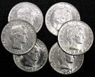 50 Centavos Colombia 1967-1969  30.5 mm UNC KM# 228 RANDOM PICK (1 Coin) unz