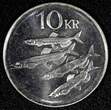 5 Krónur ICELAND 1996  Dolphins Magnetic GEM BU KM# 28a RANDOM PICK (1 COIN ) (9) Uncertified