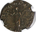 Denarius 253 -268 AD ROMAN.Gallienus AD 253-268 BI Double- / Rev. Victoria NGC (021)
