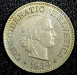 5 Rappen SWITZERLAND Copper-Nickel 1929  UNC Toned KM# 26 (23 372) unz