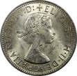 1954 Florin 1954 Australia Silver  Royal Visit of Elizabeth II High Grade KM# 55 (241) Uncertified