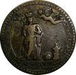 United Kingdom MEDAL GREAT BRITAIN 1761 CORONATION  OF CHARLOTTE 34mm By Lorenz Natter. (14 441)