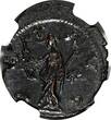 Denarius 269 AD Romano-Gallic Bi Double  Victorinus AD 269-271 Goddess Peace NGC Ch AU(2 NGC unz-