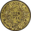 1 Franc Tunisia 1345 (1926)  Chambers of Commerce KEY DATE UNC KM# 247 (21 434) unz