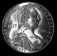 25 Schilling Austria Maria Theresia Silver 1967  UNC KM# 2901 (27 836) unz