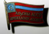 Russian Federation  RUSSIAN ORDER HONOR Deputate Badge Abkhazian ASSR, 1967. No. 24 VERY RARE (695)