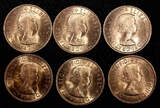 United Kingdom 1/2 Penny GREAT BRITAIN Elizabeth II 1967  KM# 896 RANDOM PICK (1 Coin) Uncertified