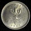 Unknown 6 Pence Rhodesia Elizabeth II 1964  = 5 Cents UNC TONED KM# 1 ( 27 702) unz