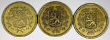 20 Markkaa Finland Aluminum-Bronze 1938,1939   KM# 32 RANDOM PICK (1 Coin) (64) Uncertified