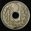 25 Centimes FRANCE Copper-Nickel 1917  No Dash Toned KM# 867a (28 112) Uncertified