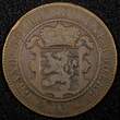 10 Centimes Luxembourg William III Bronze 1865 A  Paris Mint KM# 23.2 (24 508) Uncertified