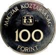 100 Forint HUNGARY PROOF 1990 BP  S.O.S NGC PF67 ULTA CAMEO TOP GRADE KM#700(4) PP