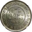 5 Kori India-Princely States KUTCH Silver 1933 VS 1990  NGC MS62 Y# 53a (29)