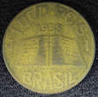 1000 Reis BRAZIL José de Anchieta Aluminum-Bronze 1938  KM# 541 (23 068) Uncertified