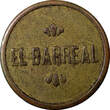 TOKEN COSTA RICA EL BARREAL ROHRMOSER HNOS LTD COFFEE  22 mm R-SJS 34 (8619)