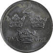 2 Öre Sweden Gustaf V Iron 1947  Choice Unc KM# 811 (857) Uncertified