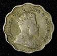 1 Anna India-British Edward VII 1908  Nice Toned KM# 504 (27 622) Uncertified