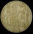 100 Francs MONACO Copper-Nickel Rainier III 1950  Paris Mint KM# 133 (27 022) Uncertified