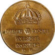 Bronze Sweden Gustaf VI  1960 TS 2 Ore GEM BU Toned KM# 821 (21 951) Uncertified