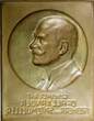 Medal AUSTRIA  Plaque 1918 by H.Kautsch Alexander Spitzmüller Ministry of Finance