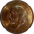 United Kingdom 1 Penny GREAT BRITAIN George V Bronze 1935  NGC MS63 RB NICE TONING KM# 838 (04)