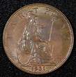 United Kingdom 1931 Farthing 1931 Great Britain George V Bronze  UNC KM# 825 (27 180) unz