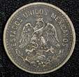10 Centavos Mexico ESTADOS UNIDOS MEXICANOS Silver 1906 M  KM#428 (27 296) Uncertified