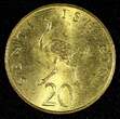 Finland 20 Senti Tanzania Nickel-Brass 1984  Ostrich UNC KM# 2 (28 050) unz